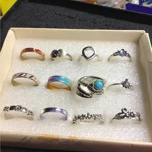 These 12 rings (all shown) ... r28